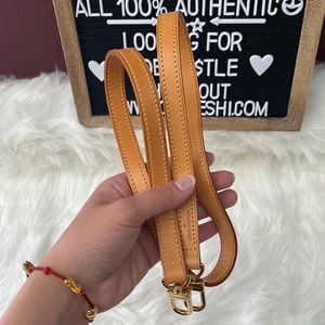Authentic Louis Vuitton Vachetta Strap